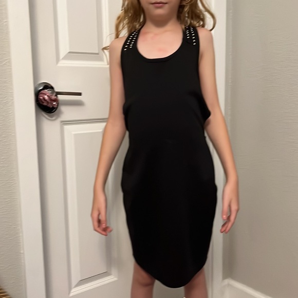 VALENTINE CUT OUT STUDDED 👗 DRESS SZ.SMALL - Picture 7 of 12